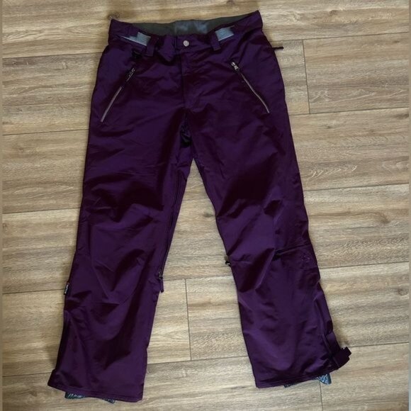 Turbine Outerwear Siren Purple Insulated Snow Ski Snowboard Pants Large Women’s - Picture 2 of 16